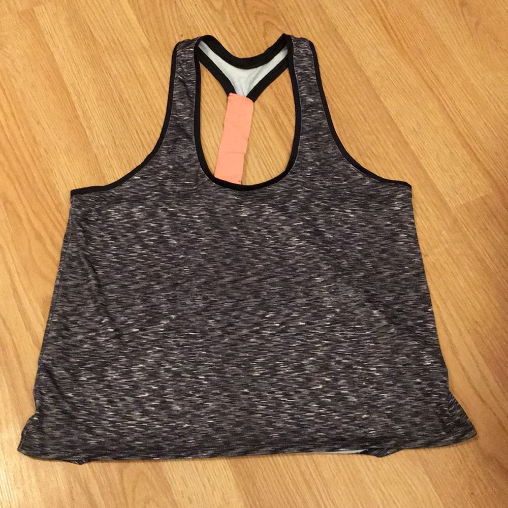 Black and grey tank top